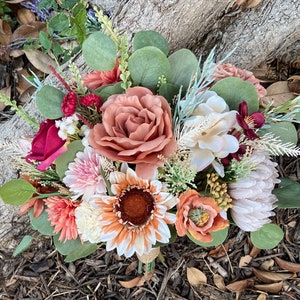 Fall Bouquet/Autumn Wedding Flowers/Fall Bride Bouquet/Fall Wedding Colors/Earthtone Bouquet