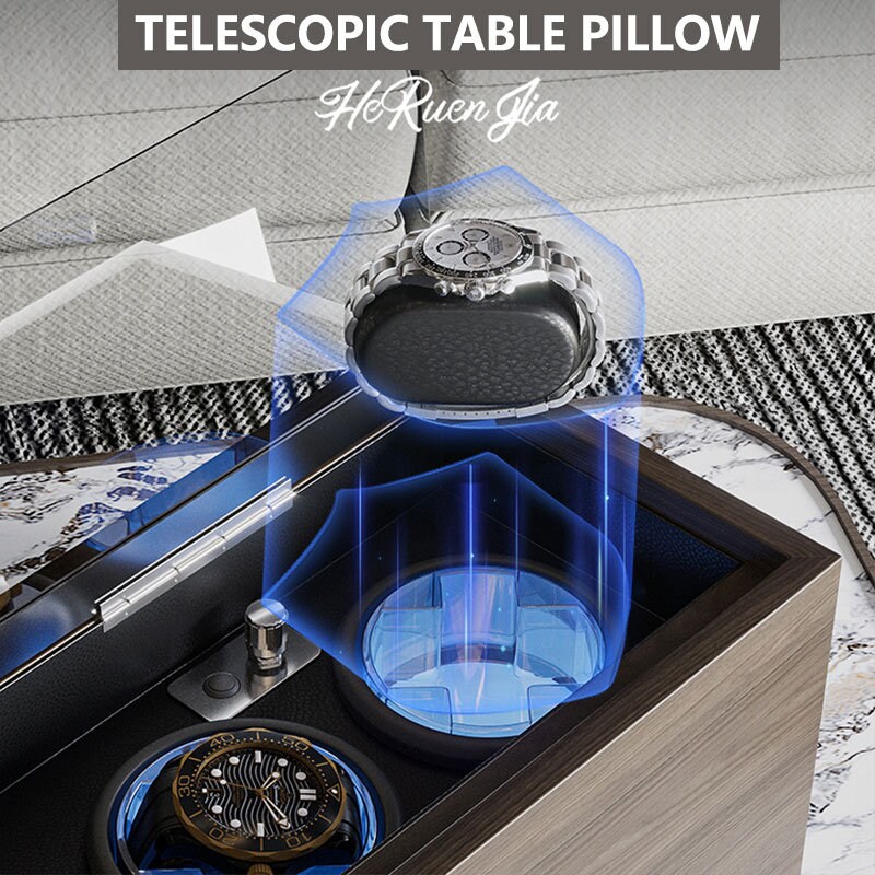 Personalized Name Automatic Watch Winder Mechanical Rotation Etsy