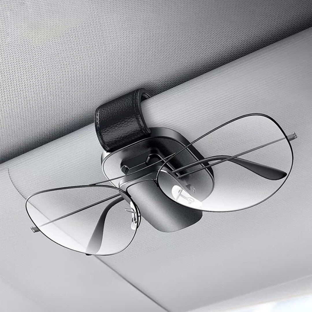 Custom Name Car Eyeglass Holder Glasses Storage Clip for Audi Bmw Auto