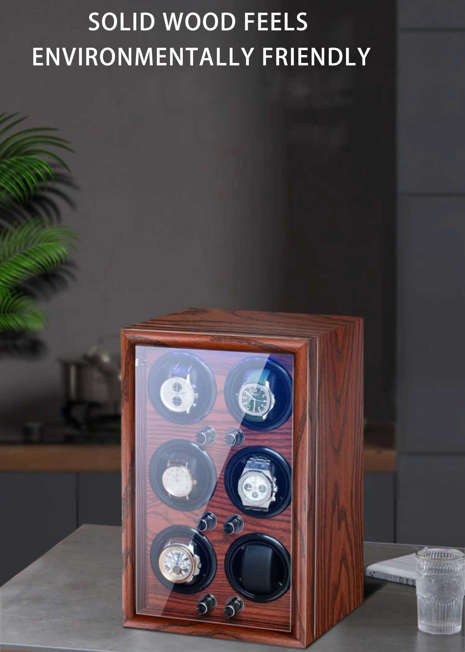 Personalized Name Automatic Watch Winder Rotator Watch Holder Etsy