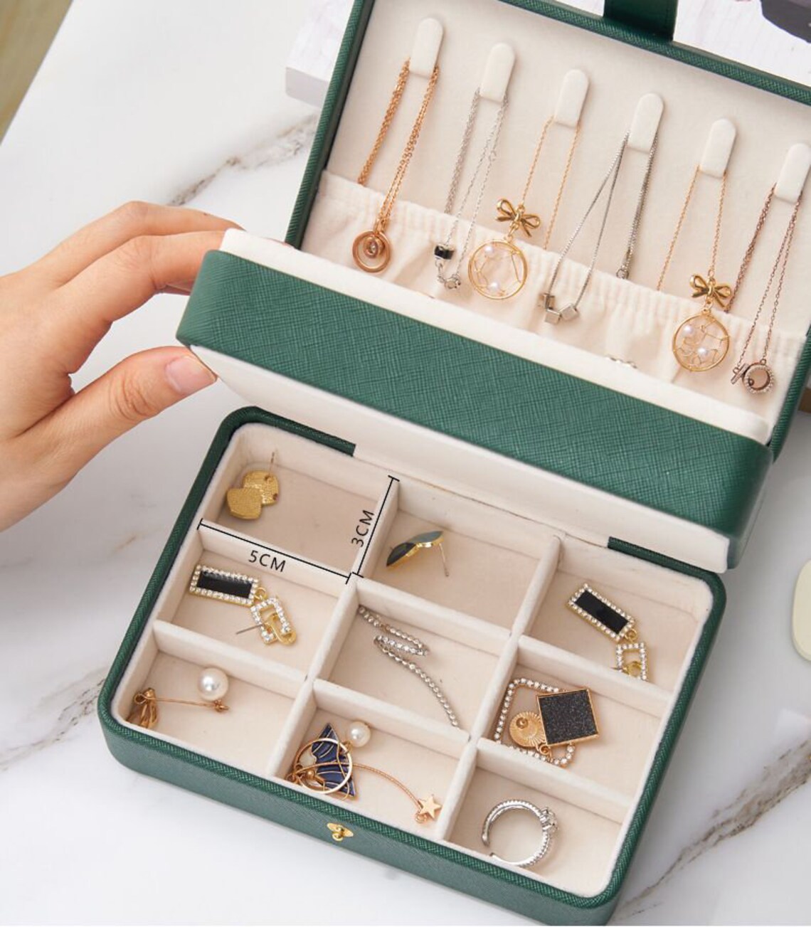 Jewelry Boxes and Cases Customized Name Jewelry Cases Etsy