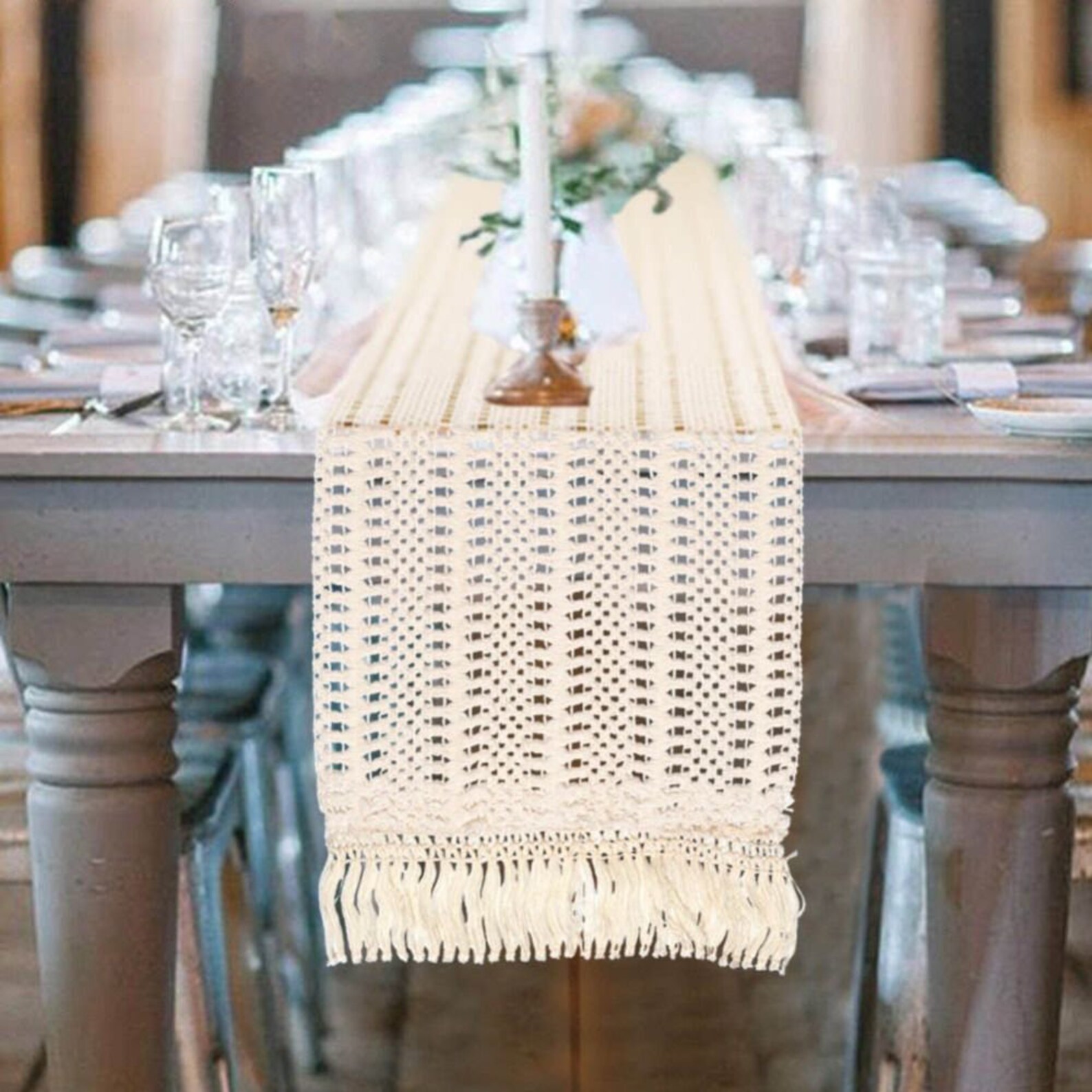 Handmade Weddeing Table Runner Custom Size Table Runner Etsy