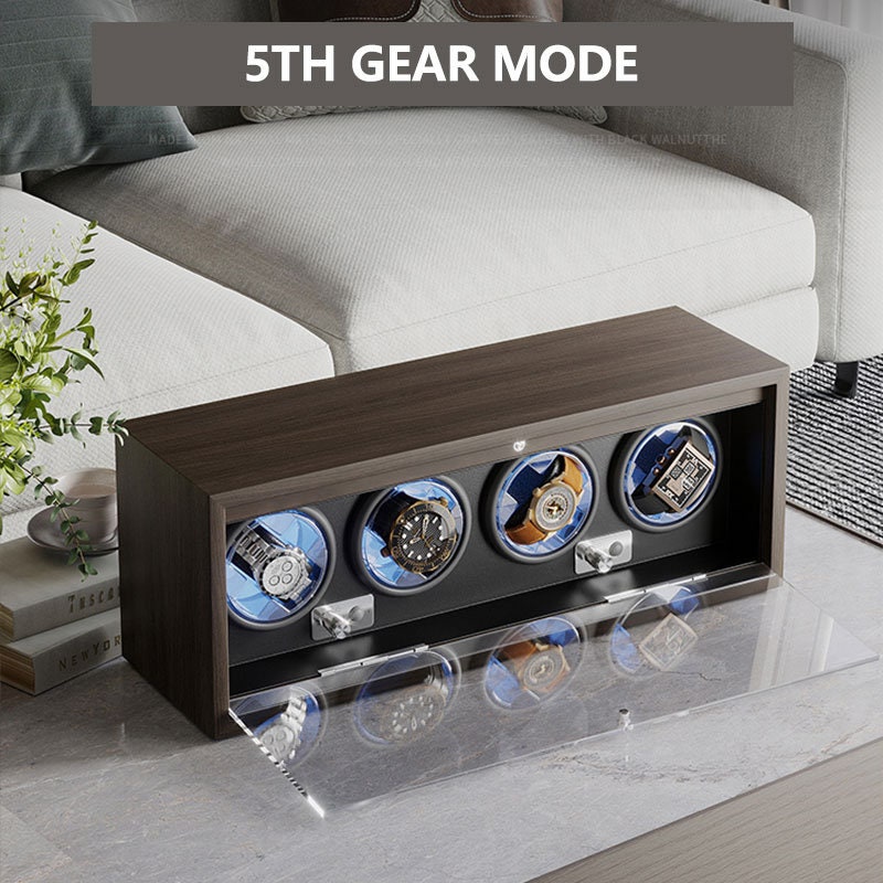 Personalized Name Automatic Watch Winder Mechanical Rotation Etsy