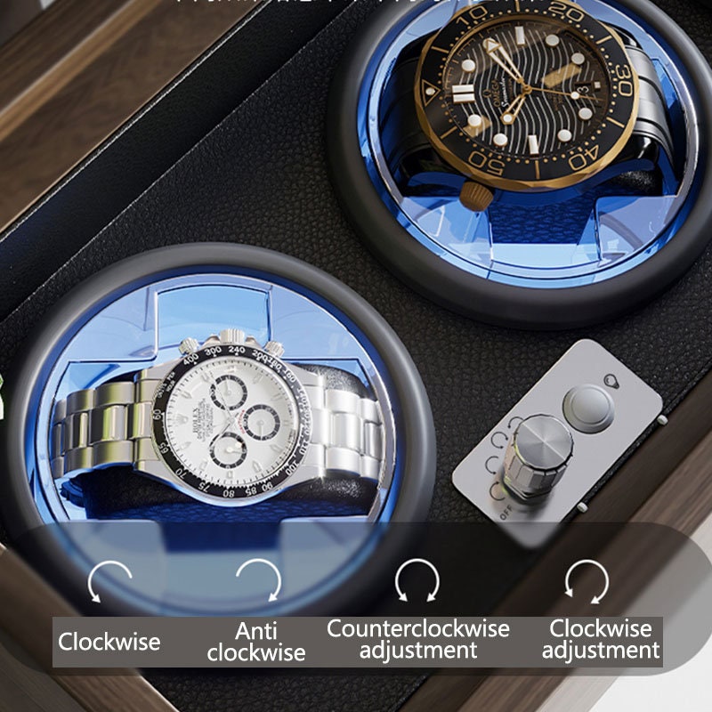 Personalized Name Automatic Watch Winder Mechanical Rotation Etsy