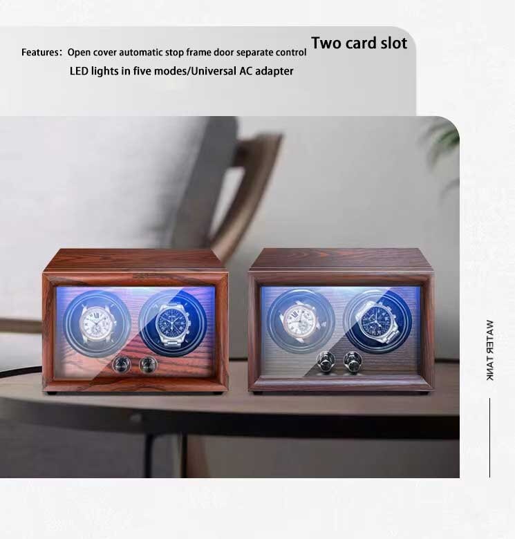 Personalized Name Automatic Watch Winder Rotator Watch Holder Etsy