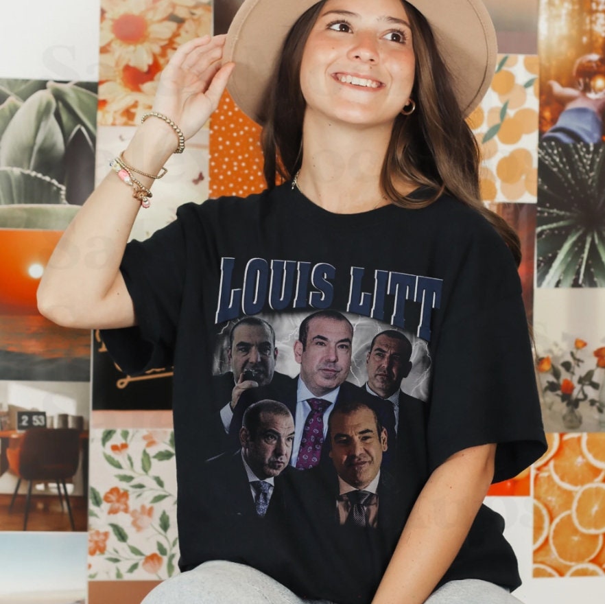Louis Litt Tshirt, Louis Litt Sweatshirts 90S, Louis Litt Hoodies 90S, Louis Litt Gifts, Louis Litt Shirt, Rick Hoffman Navy L | DanielleKField