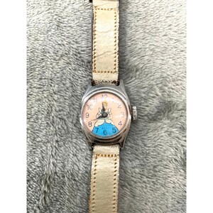US Time Cinderella WDP Vintage 1950s Character Wristwatch Walt Disney Production Antique US time Disney 1950 women main image 3