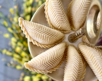 Handmade Hazelnut Shekerbura, Azerbaijani Pastry, 12 Pieces, 1 lb 5 oz (600 g)