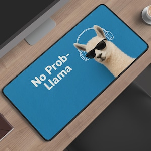 No Prob-Llama-bureaumat: leuk kantoordecor