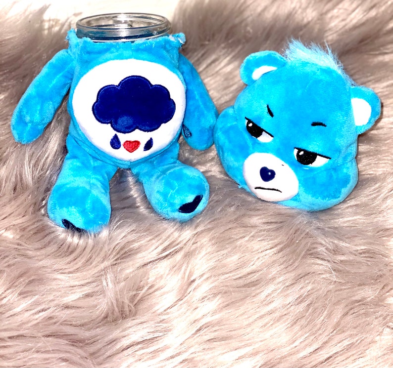 Care Bear Rolling Tray/ Stash Jar Set Etsy