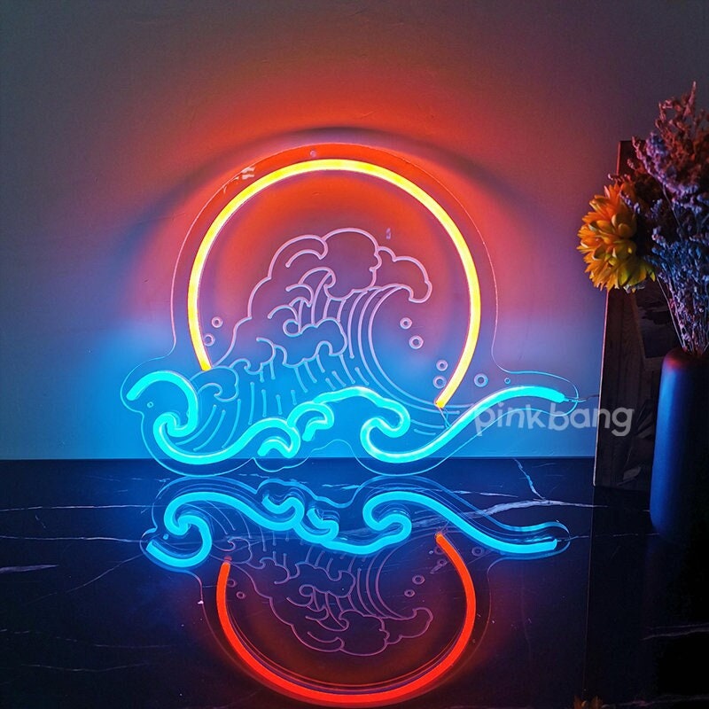 Handshake Emoji 3D Neon Sign For Sale // Neonstation