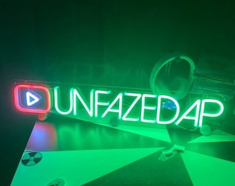 Custom Gamer Neon Sign , Gamer Tag Sign, Game Room Decor, Gaming Wall Art, Gaming Led Light, Gift For Boyfriend, Christmas Gift,Streaming