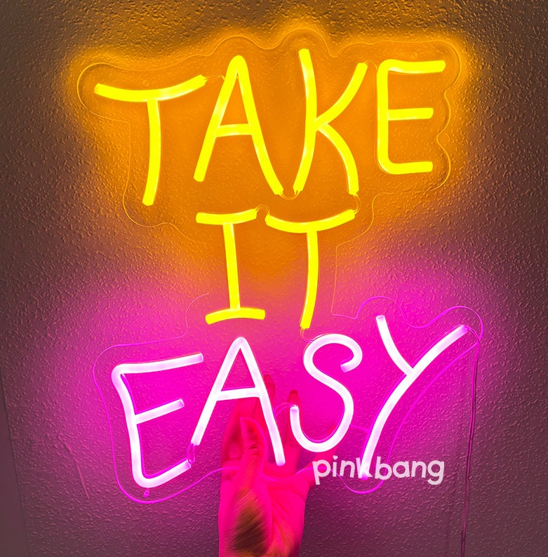 Take It Easy Sign - Etsy