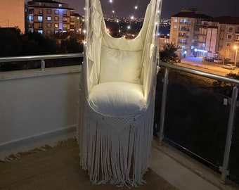 Hammock, Macrame Swing, Hammock Chair, Macrame Hammock Chair, Macrame Swing Chair, Macrame hanging chair, indoor hammock chair,Outdoor Swing