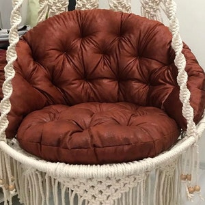 Swing chair shop cushions