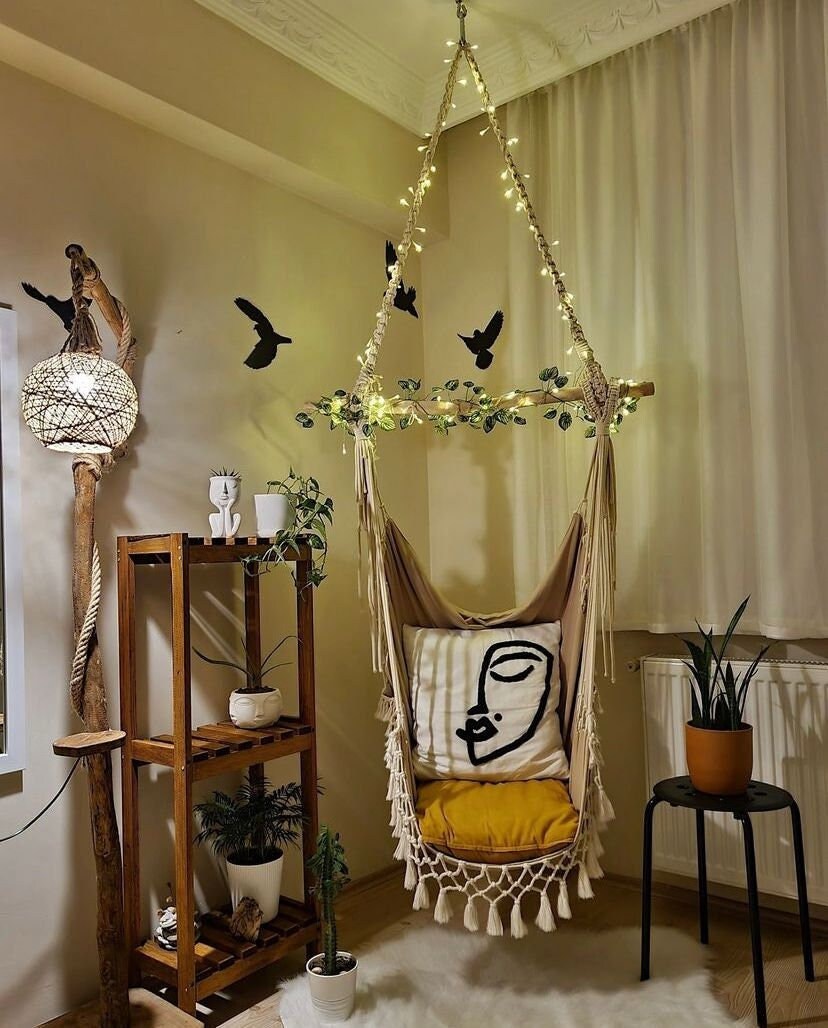 Boho hanging chair hotsell