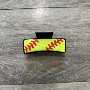 Softball Claw Clip