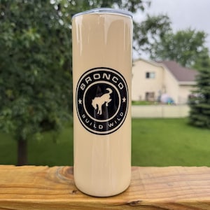 Ford Bronco Epoxy Resin Tumbler | Ford Bronco | Bronco | Bronco Sport | Ford Bronco Accessories and Tumbler |