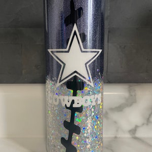 Dallas Cowboys Epoxy Resin Tumbler | Dallas Cowboys | NFL Tumbler | Cowboys | Football Tumbler |