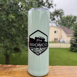 Ford Bronco Epoxy Resin Tumbler | Ford Bronco | Bronco | Bronco Sport | Bronco Nation | Ford Bronco Tumbler |