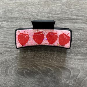 Strawberry Claw Clip