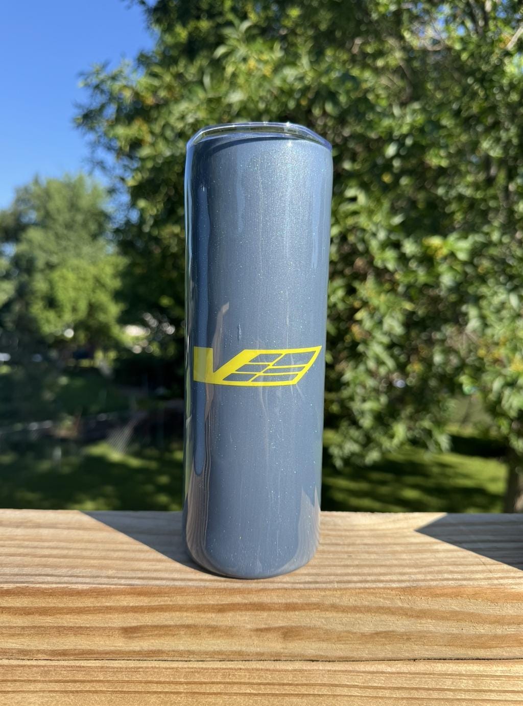 Cadillac V Epoxy Resin 20oz Tumbler | Cadillac | Cadillac Tumbler | Epoxy Tumbler | Custom Tumbler