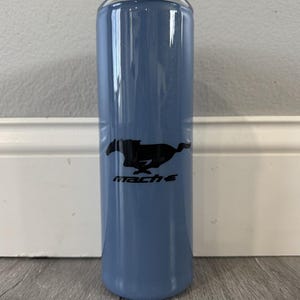 Ford Mustang Mach E Epoxy Resin Tumbler | Mustang Mach E | Ford Mustang | Ford Performance | Ford Accessories | Custom Tumbler |