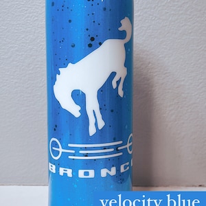 Bronco Epoxy Resin Tumbler | Ford Bronco | Bronco Nation | Epoxy Tumbler | Resin Tumbler |