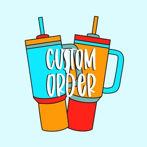 Gobelets en époxy sur commande