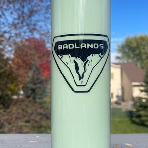 Ford Bronco Trim Level Epoxy Resin Tumbler | Ford Bronco | Bronco Nation | Outerbanks | Badlands | Sasquatch | Bronco Accessories |
