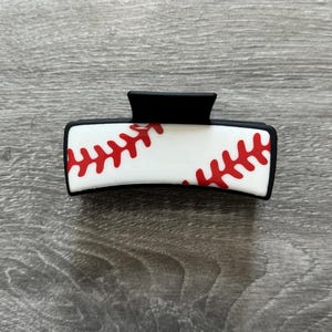 Baseball Claw Clip