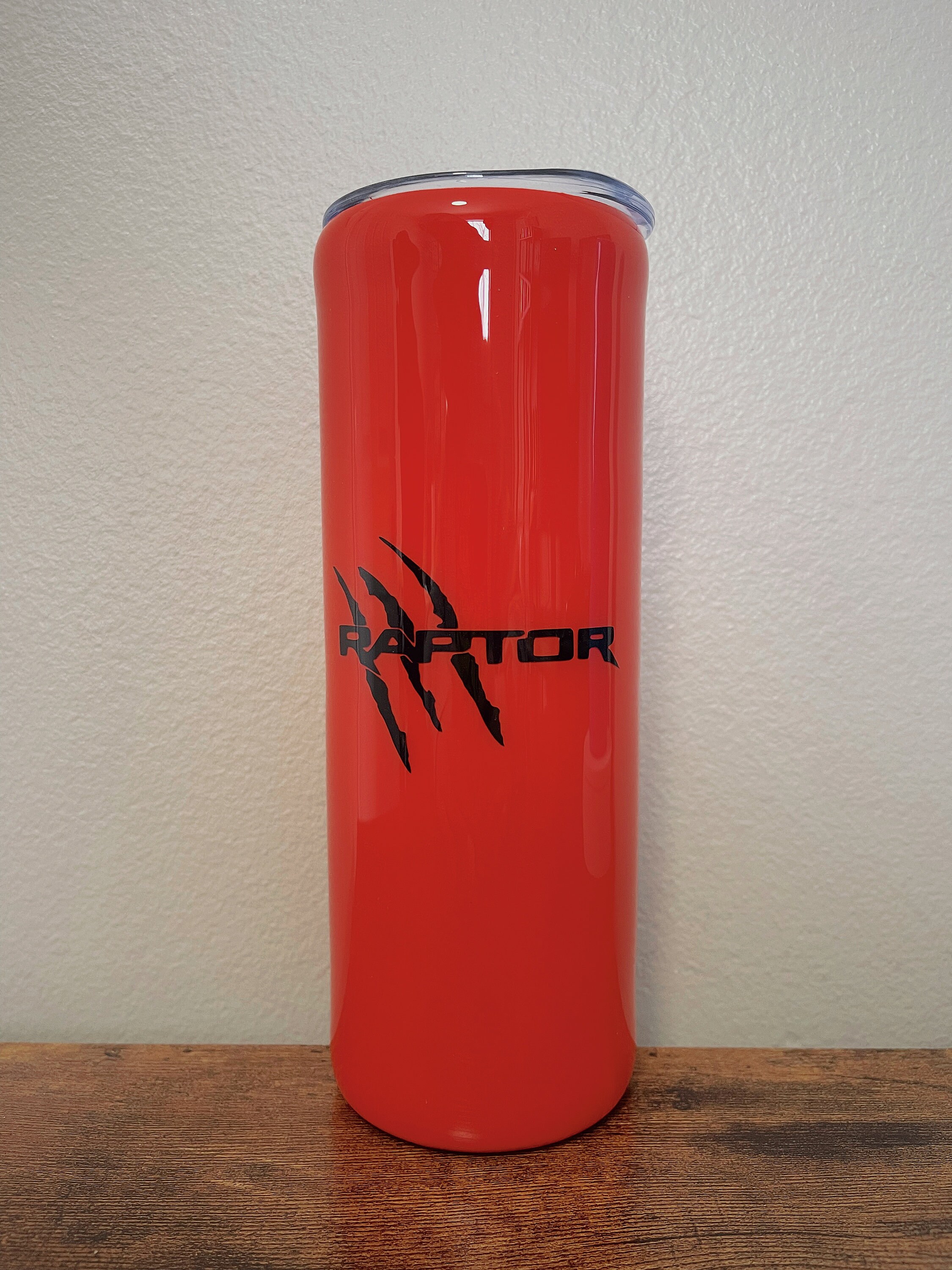 Code Orange Ford Raptor Epoxy Resin 20oz Tumbler Ford Raptor Code