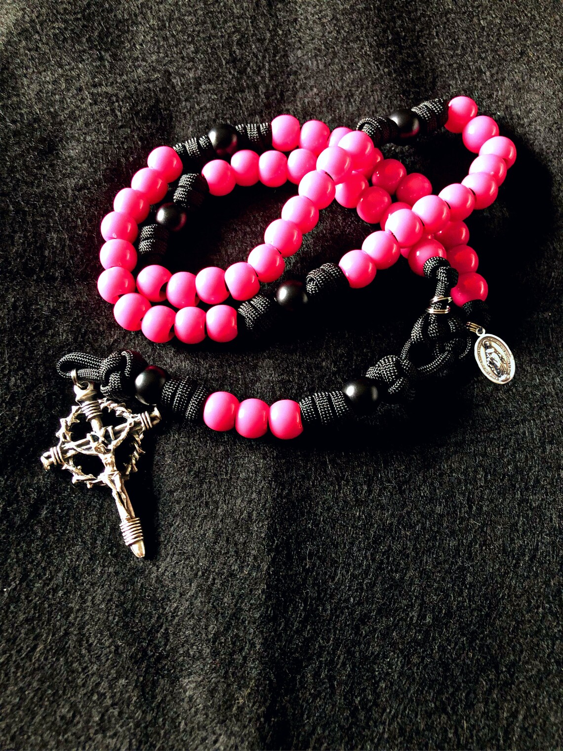 Customizable Paracord Rosary Etsy