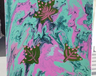 Pink and Green Ivy
