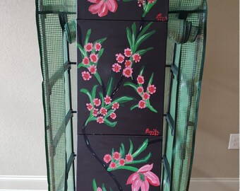 Three piece Flower Tower (Pink)