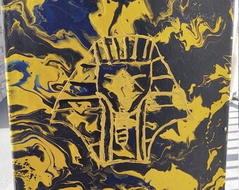 Black and Gold Sphinx
