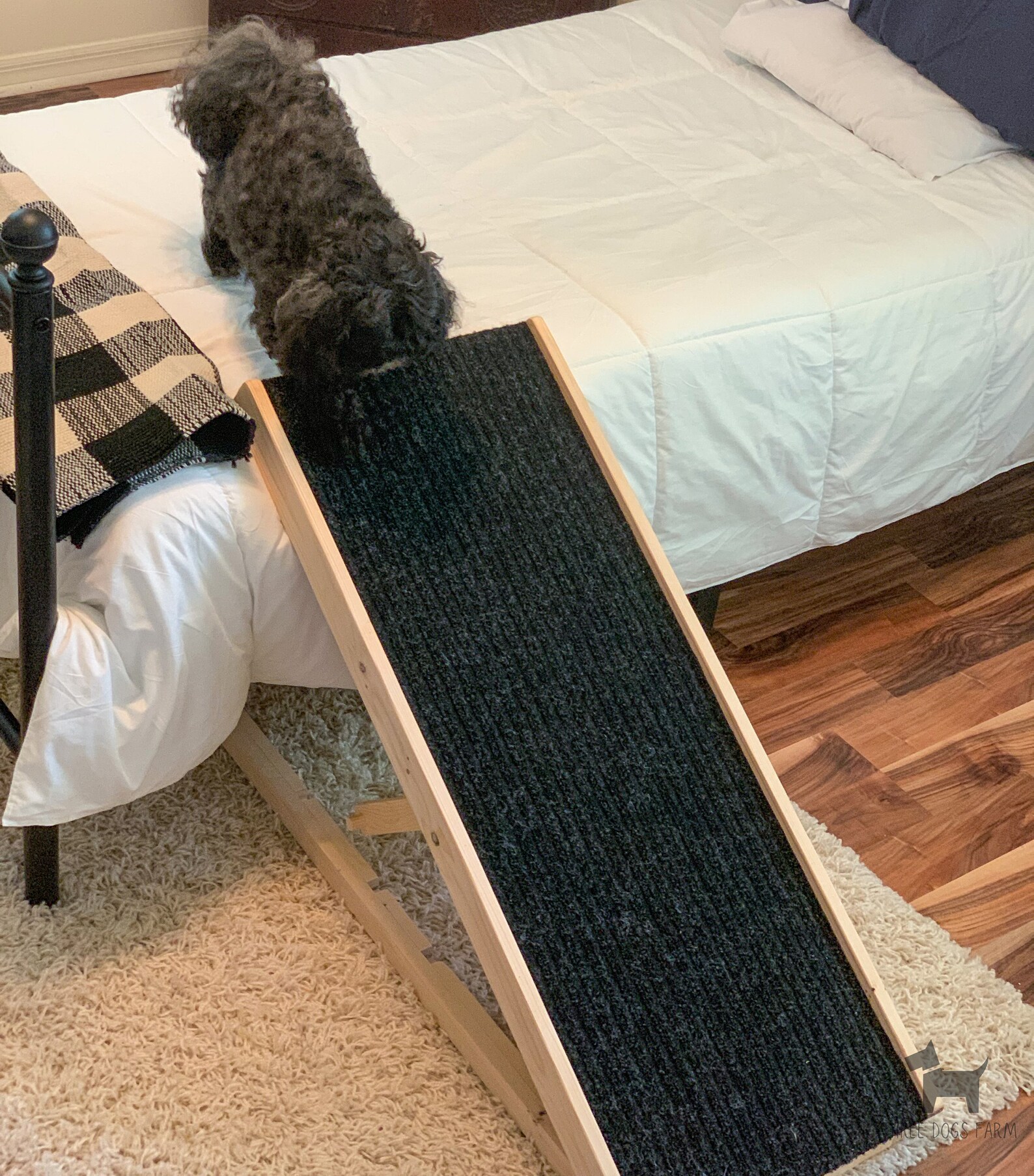 Dog Ramp with Adjustable Incline Pet Ramp for Bed or Sofa Etsy
