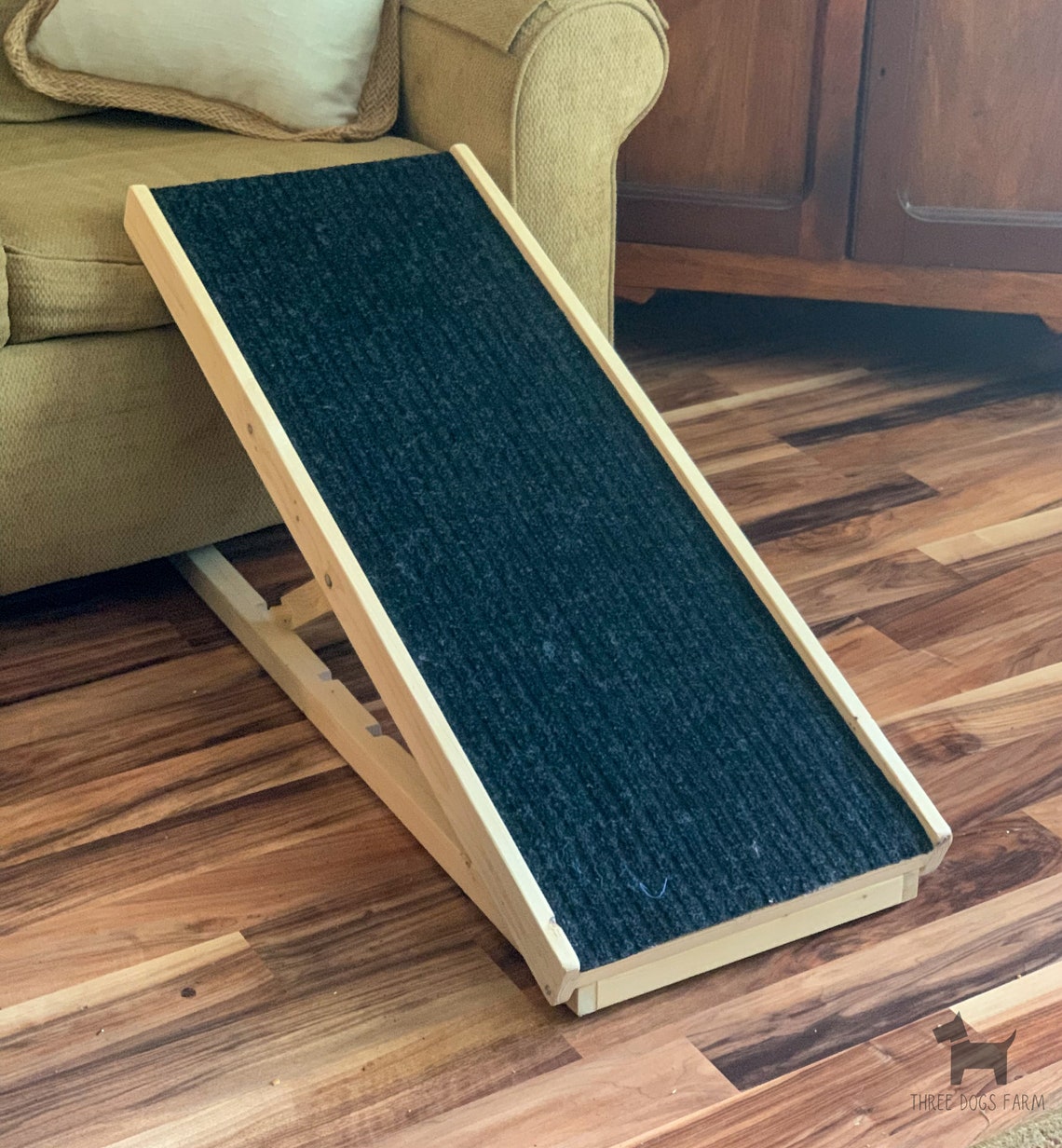 Dog Ramp with Adjustable Incline Pet Ramp for Bed or Sofa | Etsy