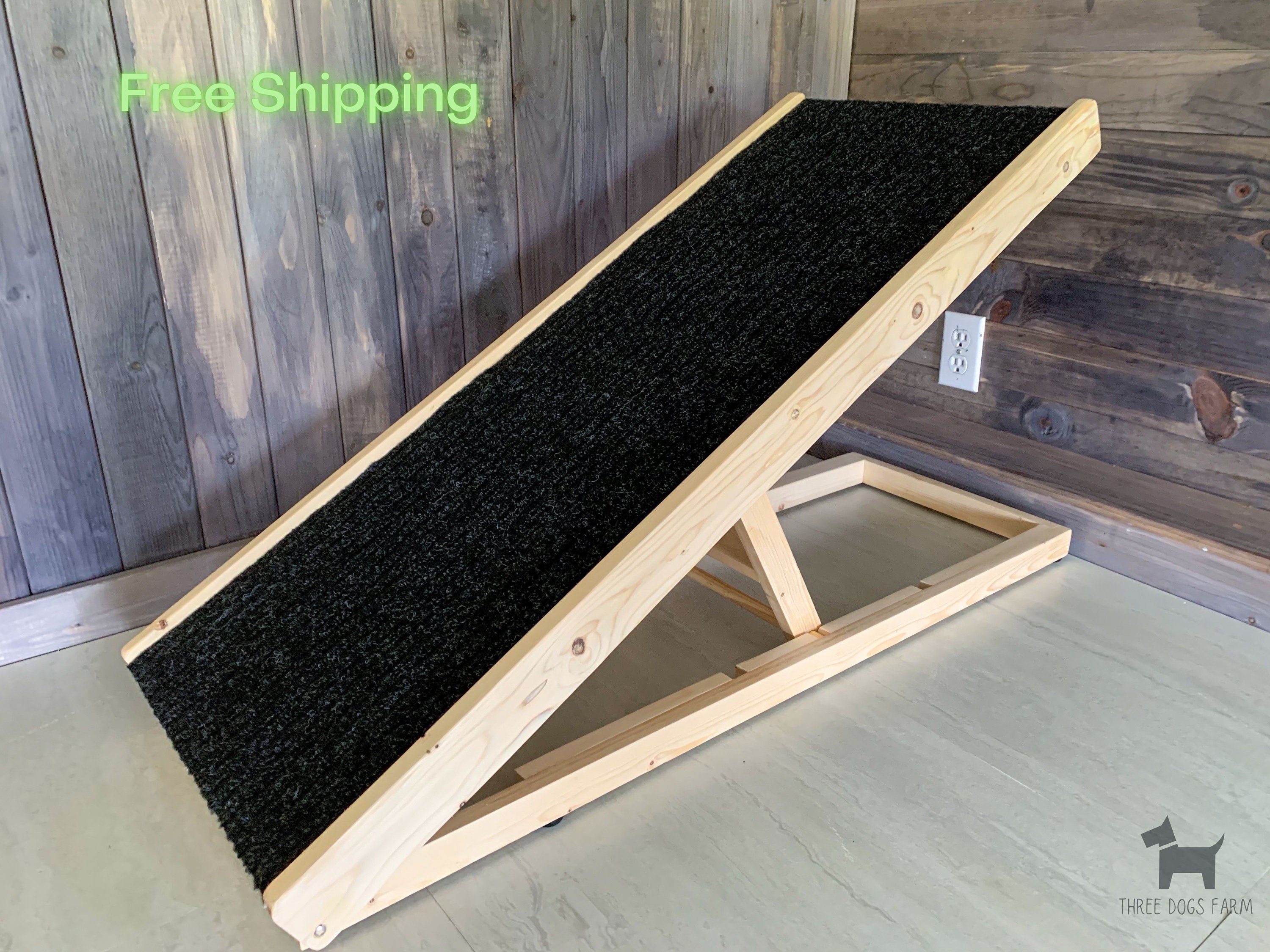 Dog Ramp with Adjustable Incline Pet Ramp for Bed or Sofa Etsy