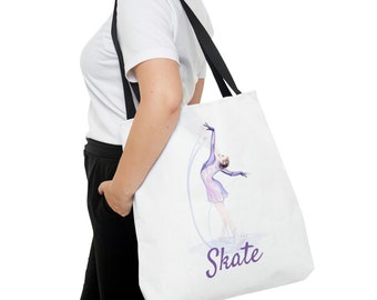 Figure Skating Tote Bag: Sport Gift for Skaters