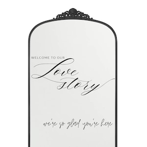 Wedding Selfie Mirror SVG, You Look Incredible, Welcome Mirror, DIY Wedding Mirror SVG, Wedding Sticker Mirror, Hello Darling Custom Mirror
