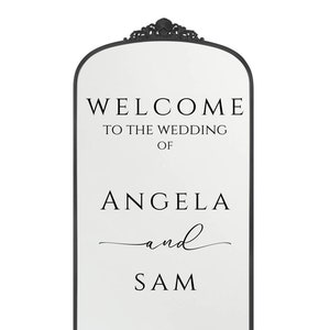 Wedding Selfie Mirror SVG, You Look Incredible, Welcome Mirror, DIY Wedding Mirror SVG, Wedding Sticker Mirror, Hello Darling Custom Mirror