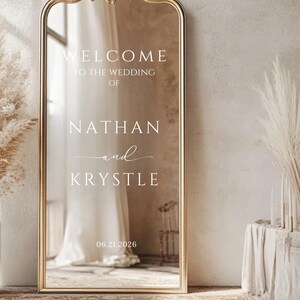 Mirror Decal, You Look Incredible, Welcome Selfie Mirror, DIY Wedding Mirror SVG, Wedding Sticker, Welcome to Our Wedding, Event Signage