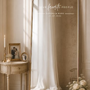 Wedding Selfie Mirror SVG, You Look Incredible, Welcome Mirror, DIY Wedding Mirror SVG, Wedding Sticker Mirror, Hello Darling Custom Mirror