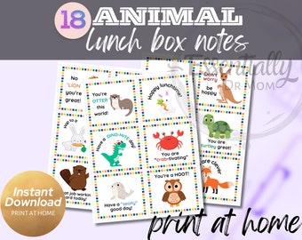 Lunch notes, lunch box cards, Joke Lunch Box Notes, encouragement cards, teaching printables, Back To School Notes, lunch notes for kids,