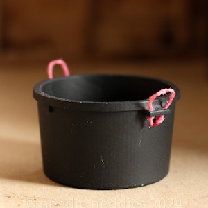 Miniature Muck Bucket - 1/12 & 1/9 scale - 3D Printed Prop for Breyer, Julip, Model Horses, Dollhouse Barns, Farms and Stables