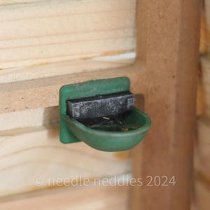 Miniature Auto Waterer - 1/12 & 1/9 scale - 3D Printed Prop for Breyer, Julip, Model Horses, Dollhouse Barns, Farms and Stables