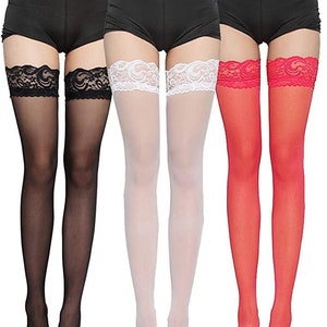 Top Sheer Stockings/Pantyhose Stockings/Lace Topped Sheer Stockings