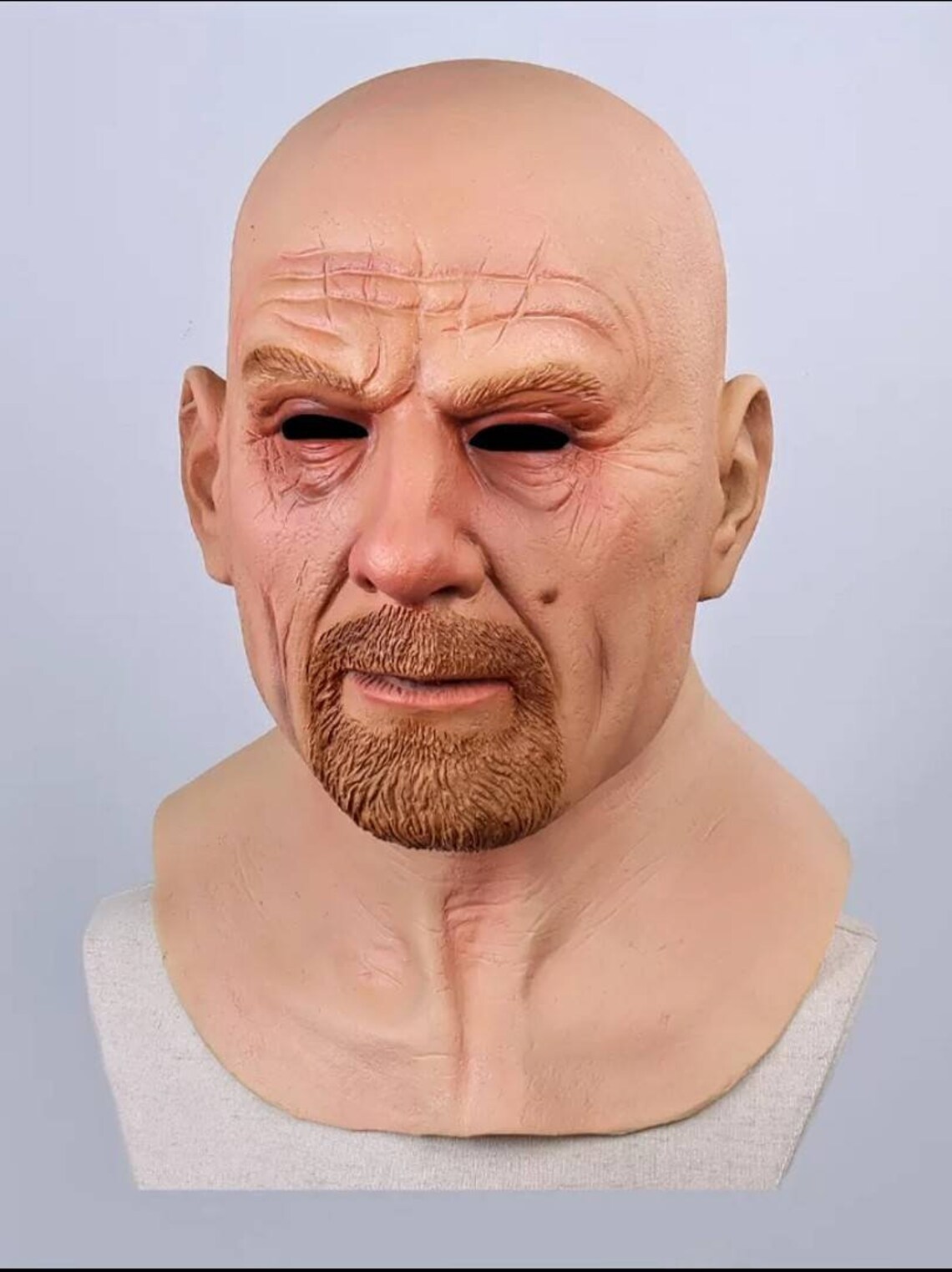 Mr. Heisenberg Breaking Bad Latex Mask Realistic Costume Etsy