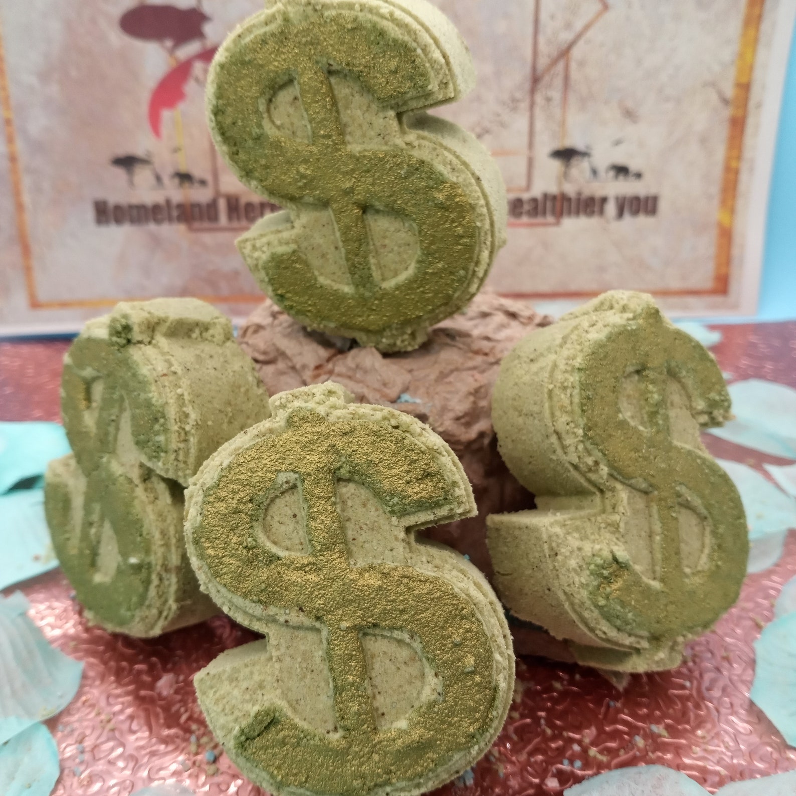 Cash Money Bath Bomb Bout Dem Dollar Bills Buy Three Bath Etsy